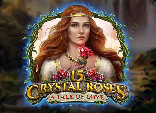 15 Crystal Roses A Tale of Love