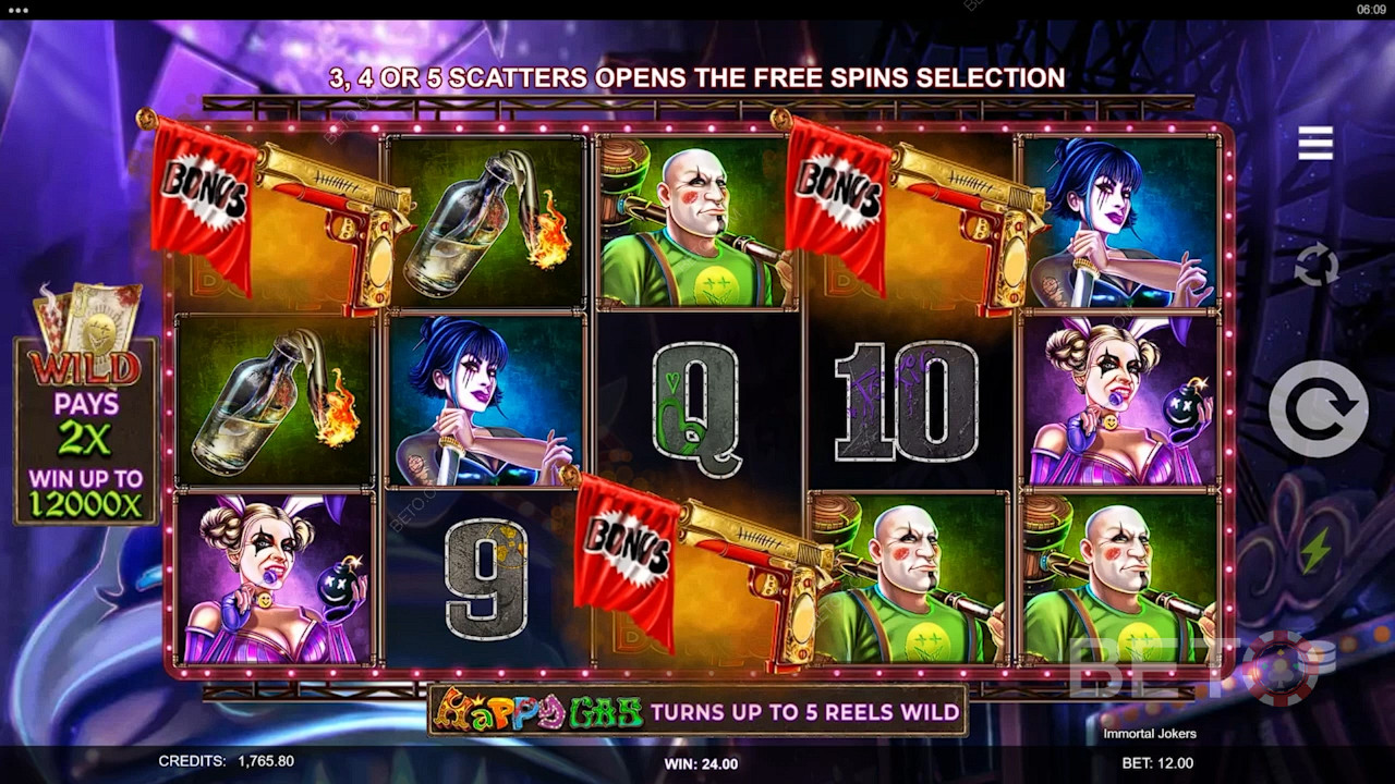 Immortal Jokers Free Play