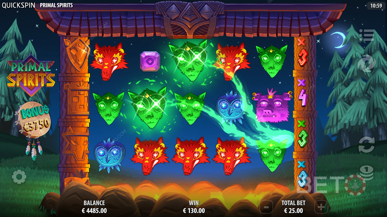 Primal Spirits Review by BETO Pokies