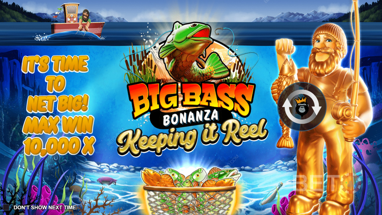 Reel in 10,000x Your Wager on Big Bass - Keeping it Reel Pokie!