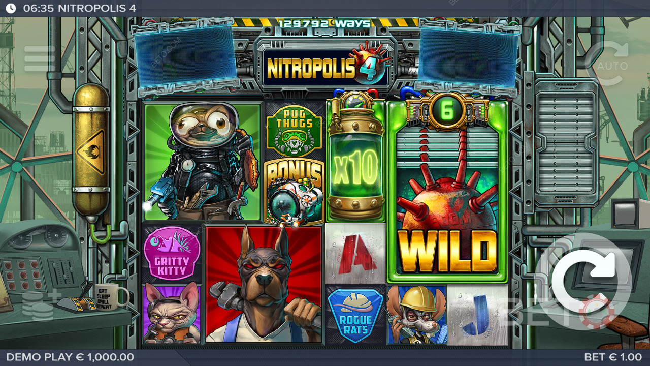 Nitropolis 4 by ELK Studios: Bonus Features Breakdown