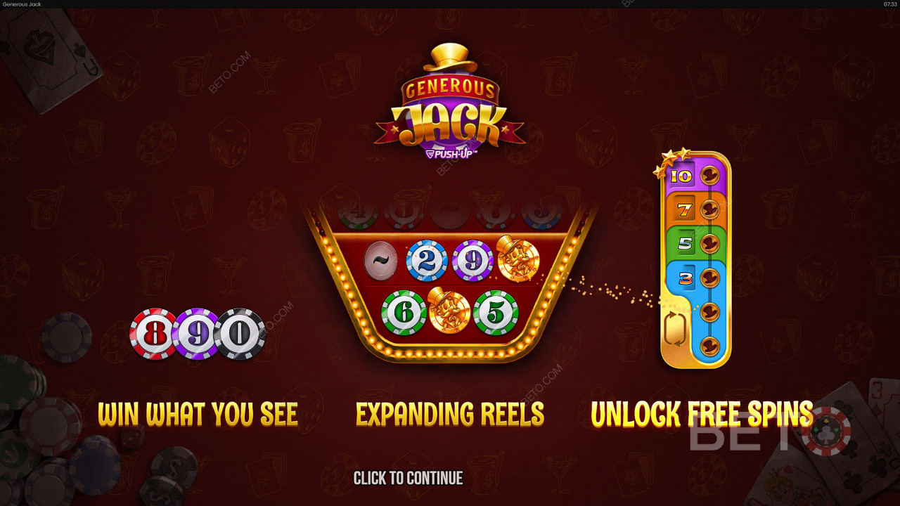 Generous Jack Free Play