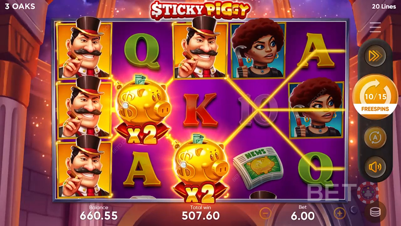 Sticky Piggy Review by BETO Pokies