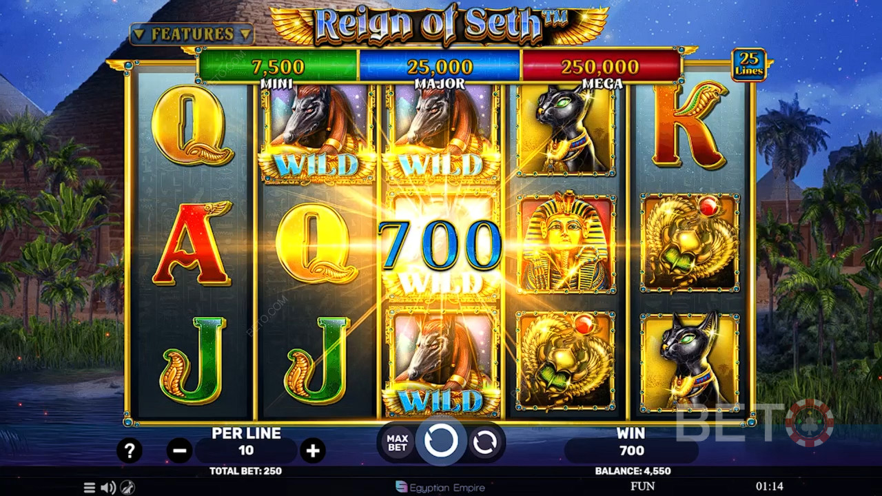 Reign of Seth Review by BETO Pokies