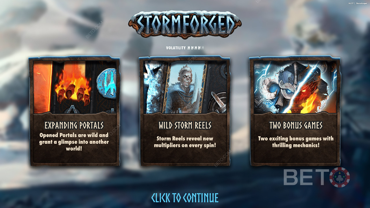 Kia ora! Expanding Portals, Wild Storm Reels, and more in the Stormforged pokie