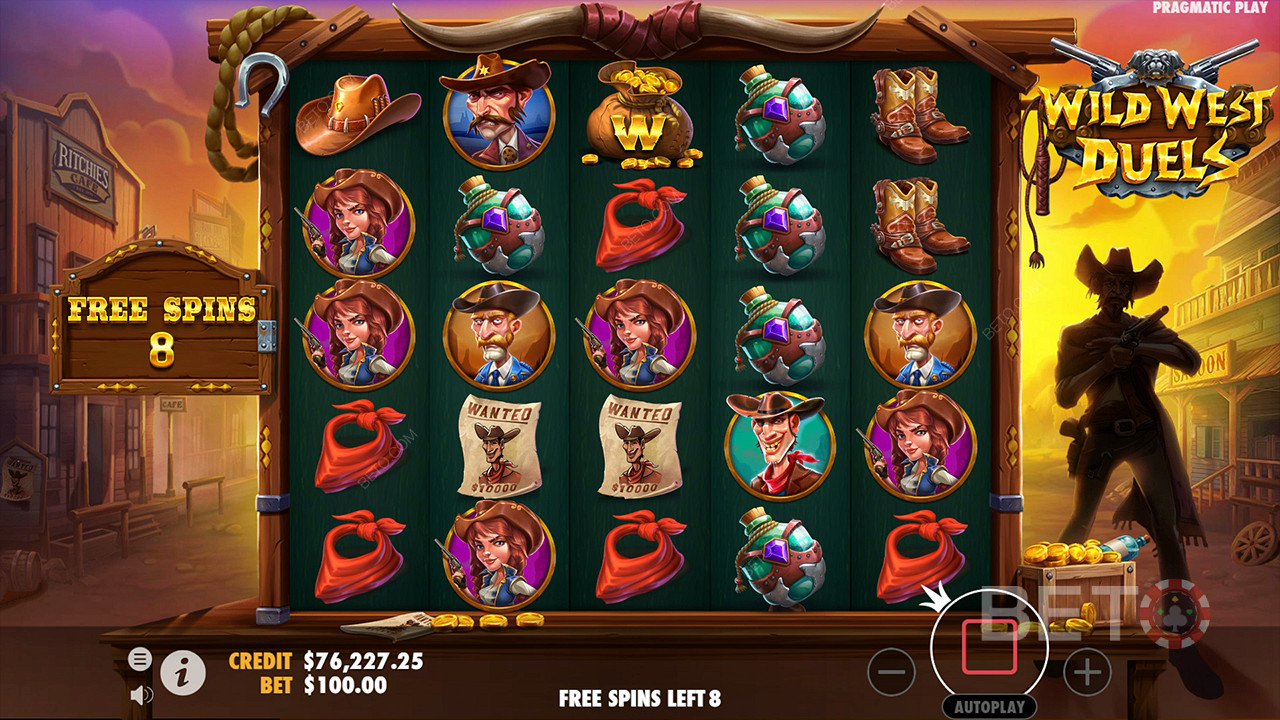 Expanding Wilds amp up the Duel bonus for big wins