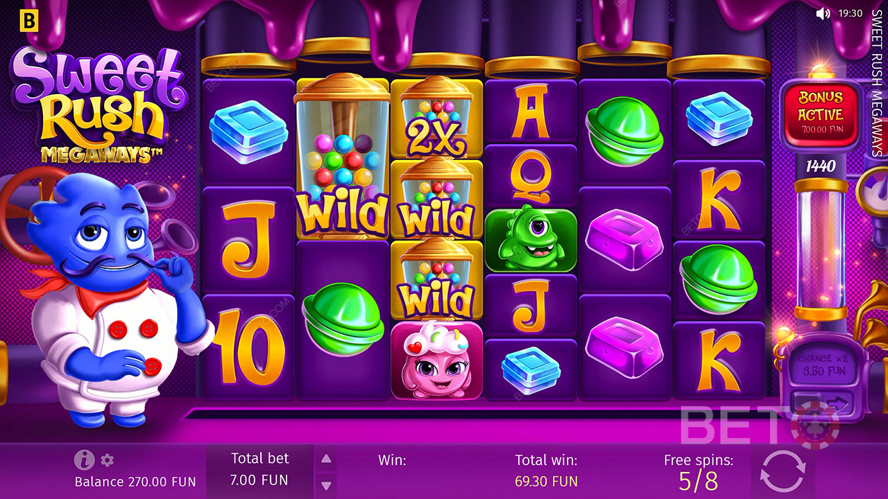 Sweet Rush Megaways Free Play