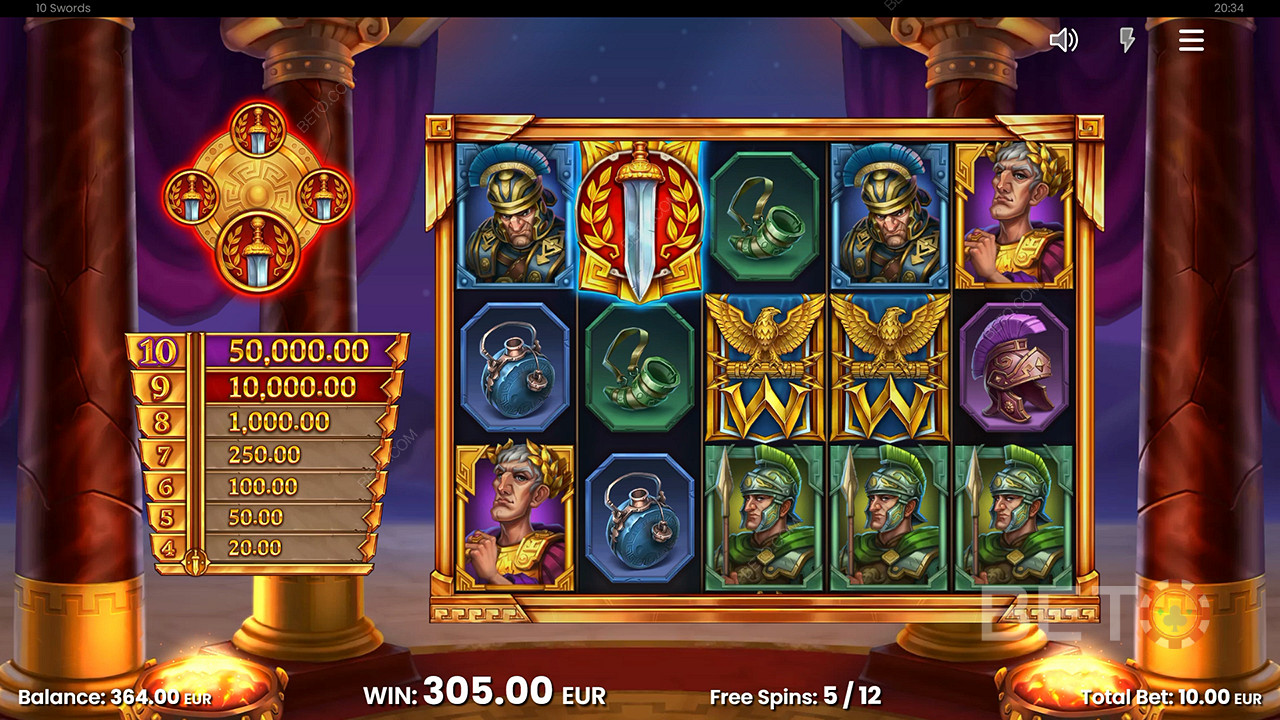 10 Swords Review by BETO Pokies