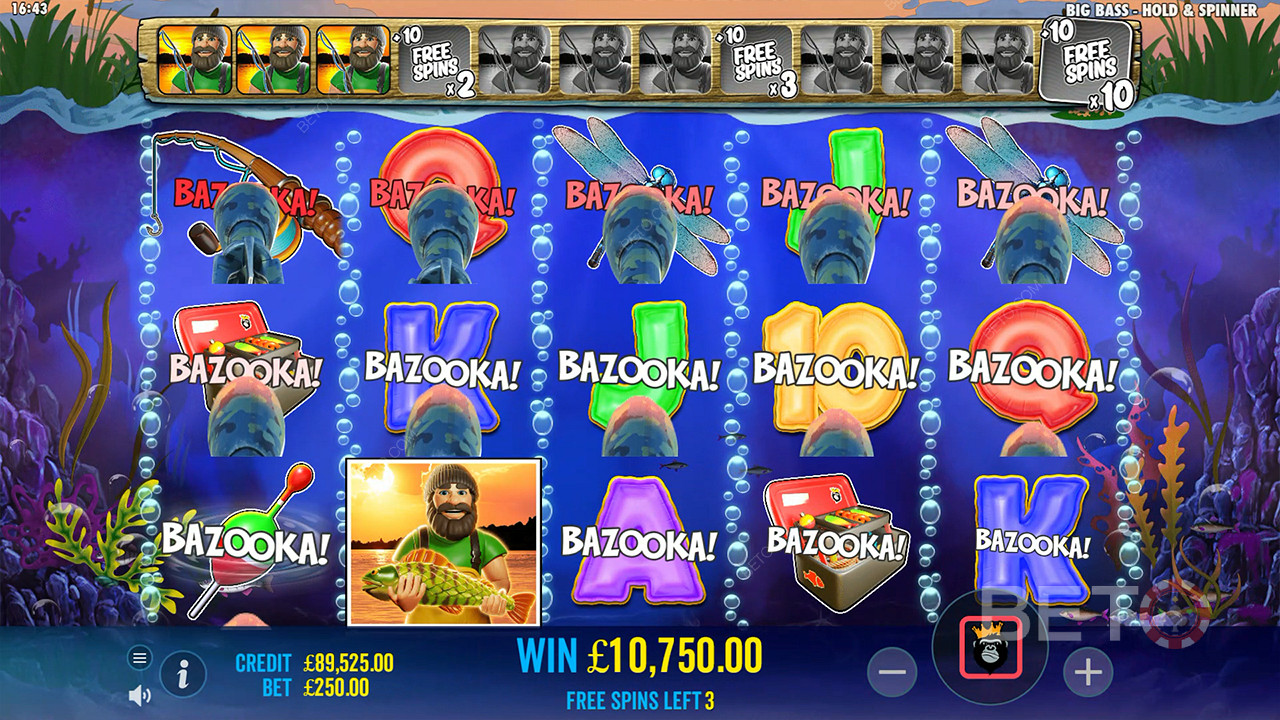 Big Bass Bonanza Hold and Spinner Free Play