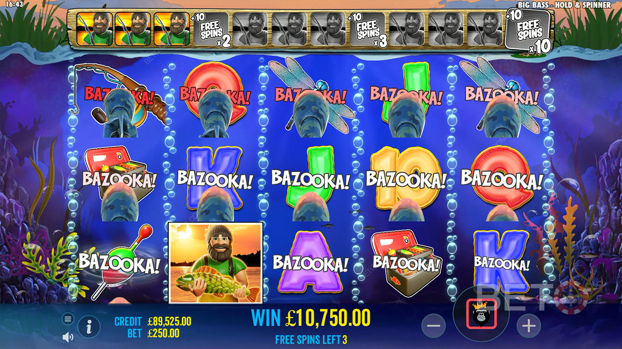 Big Bass Bonanza Hold and Spinner Review by BETO Pokies