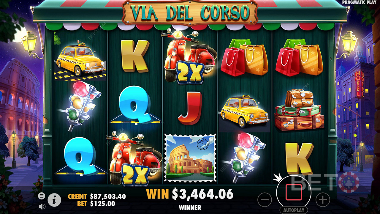 Via Del Corso Review by BETO Pokies