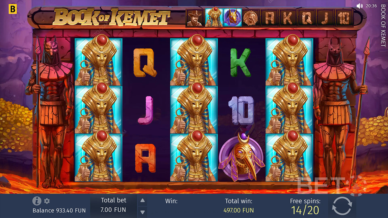 Book of Kemet Review by BETO Pokies