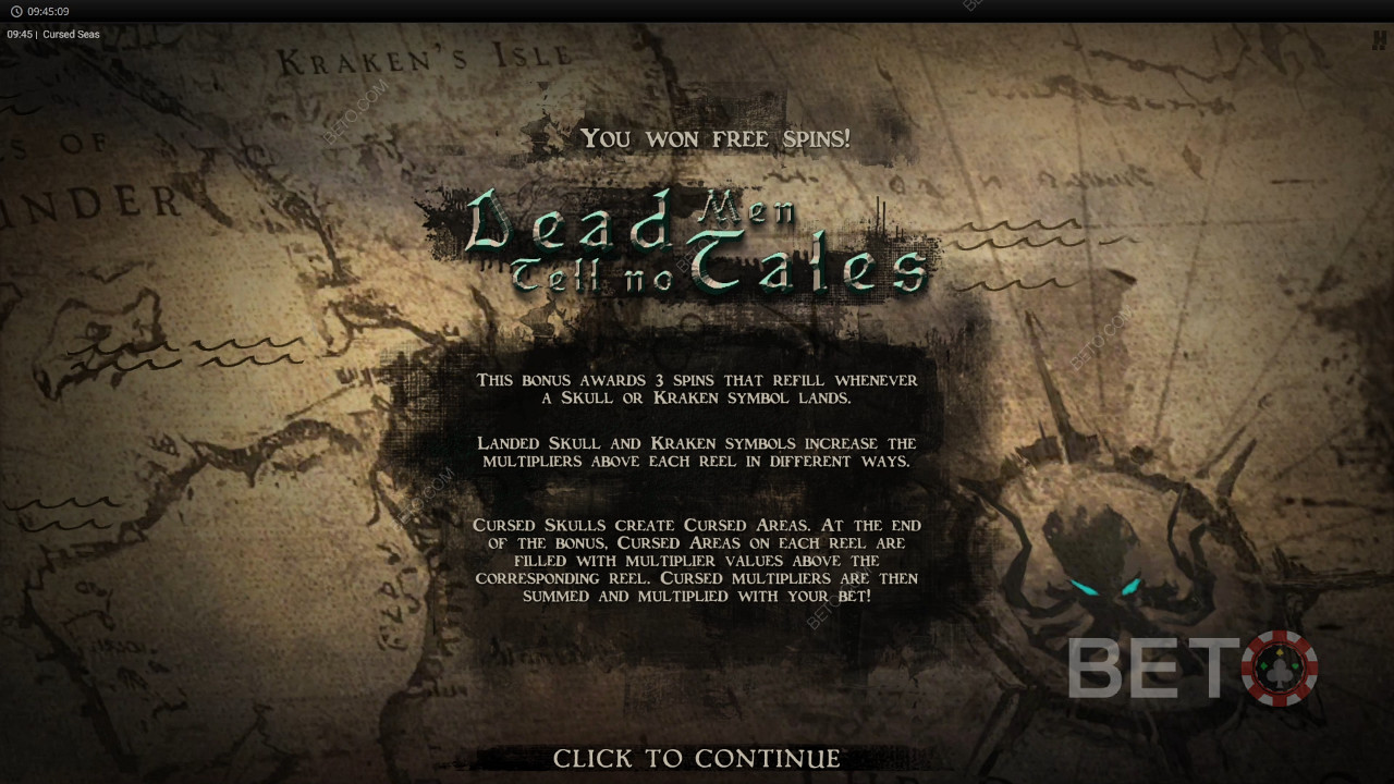 Bonus Features Breakdown in Cursed Seas by Hacksaw Gaming