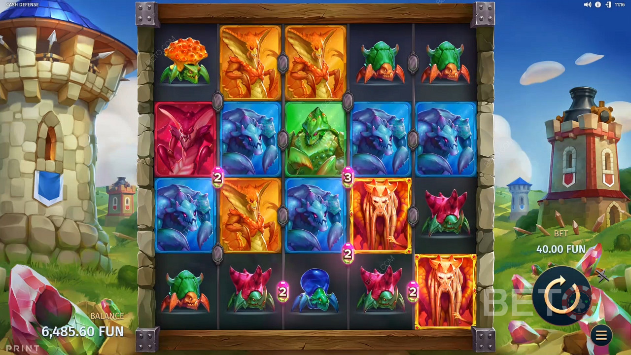 Cash Defense Review by BETO Pokie