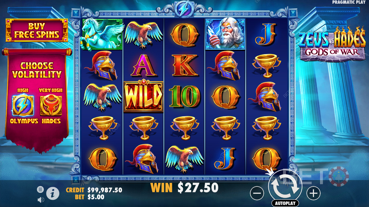 Zeus vs Hades - Gods of War Pokie Review