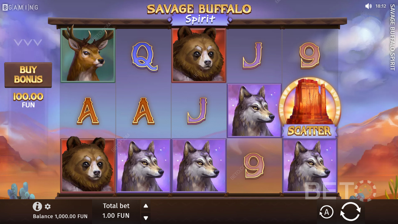 Fierce Buffalo Spirit Review by BETO Pokies