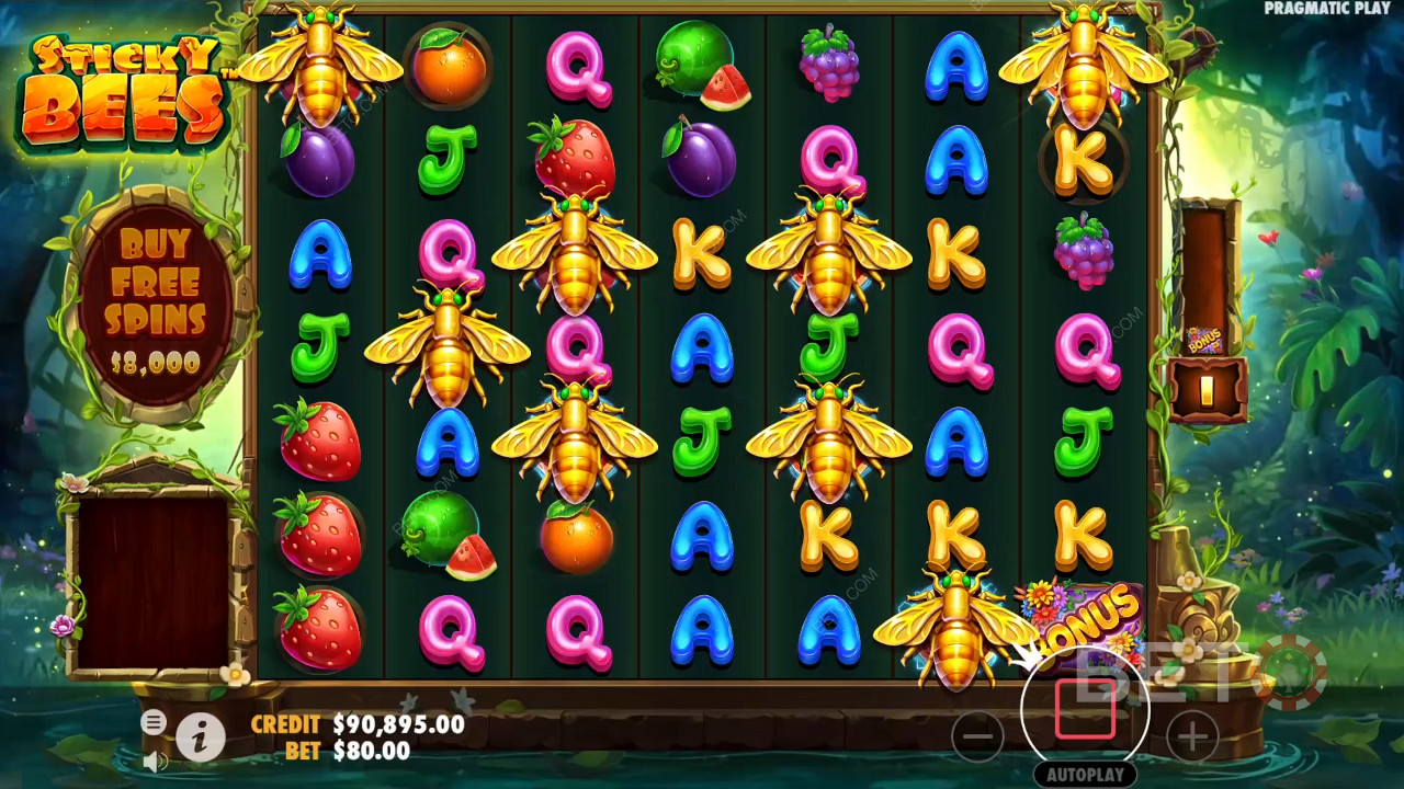 Discover the buzz of Sticky Bees reels in Sticky Bees pokie