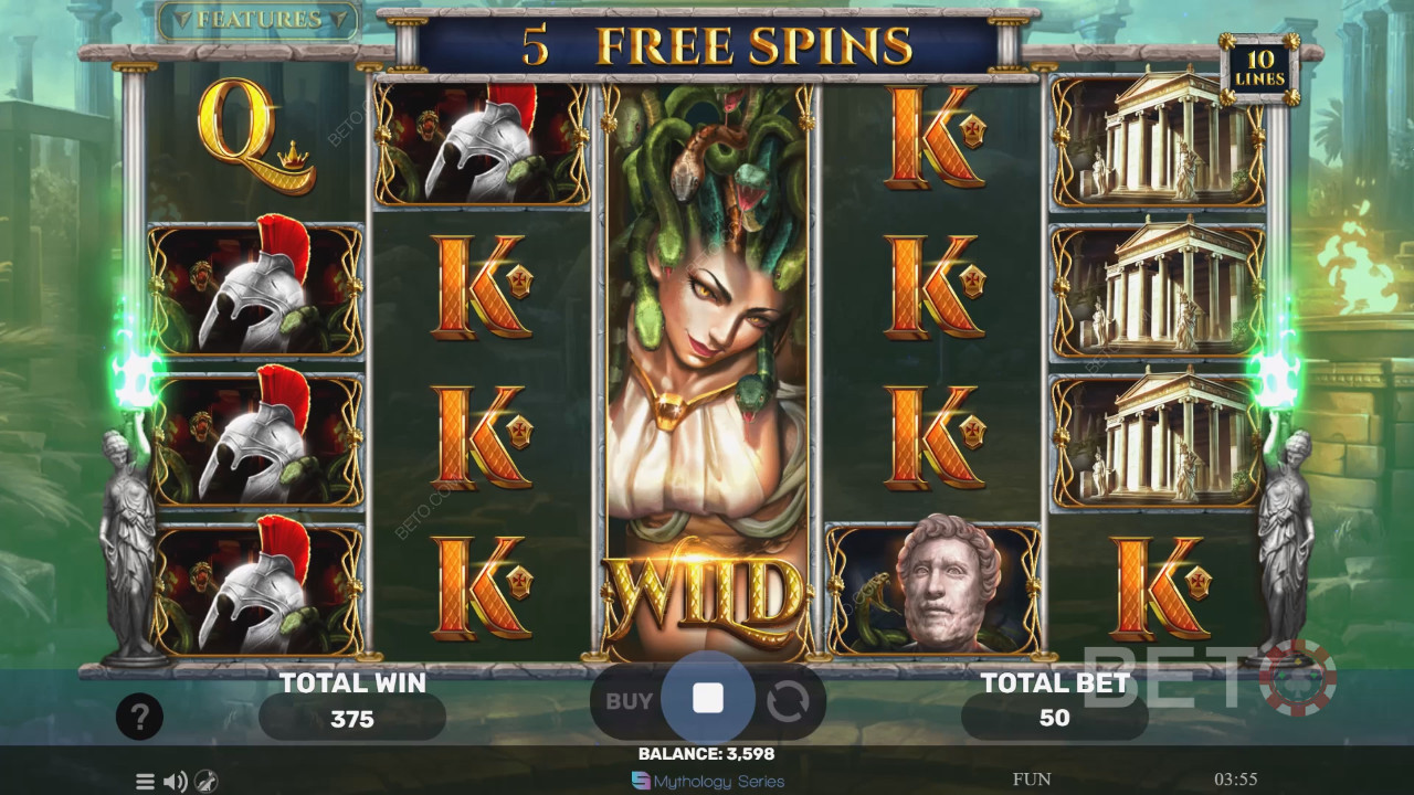 Tale of Medusa II Review by BETO Pokies
