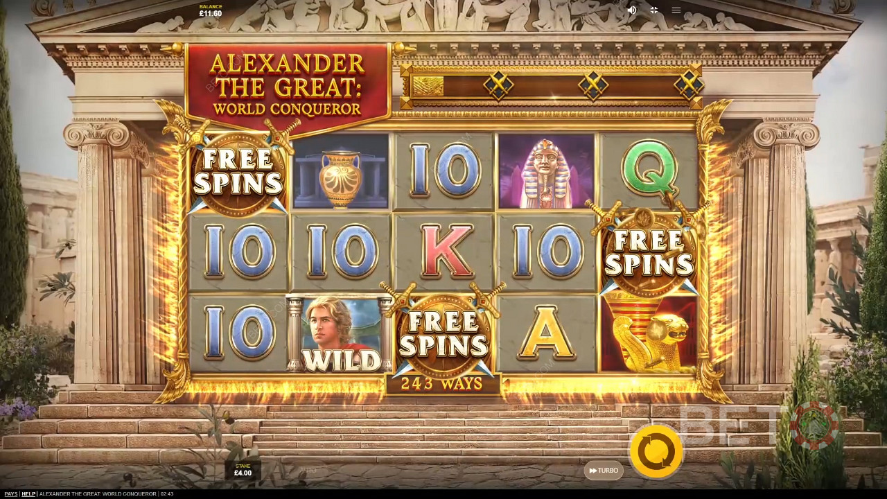 Alexander The Great World Conqueror Free Play