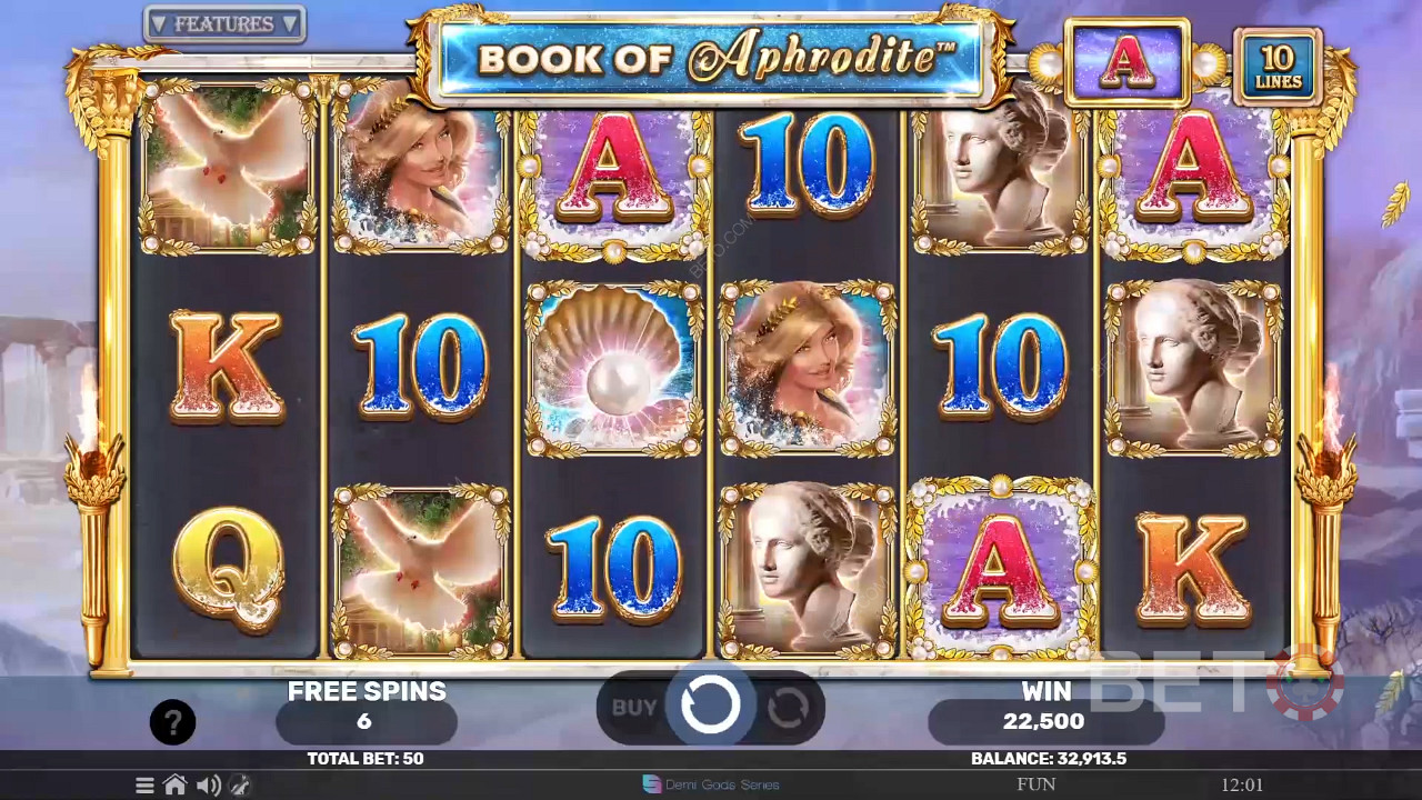 Book of Aphrodite The Golden Era Free Play