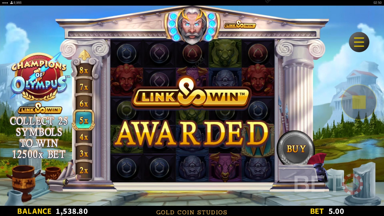 Champions of Olympus Review by BETO Pokies