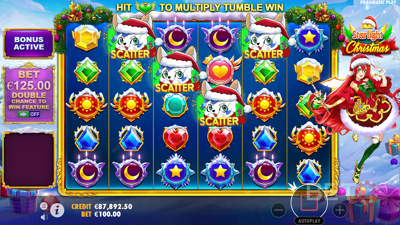 4+ Scatter symbols gift you 15 Free Spins, mate