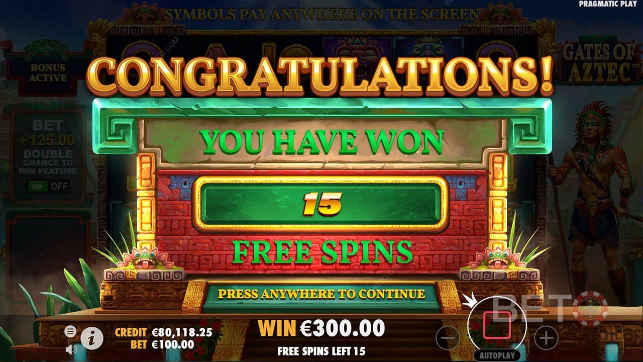 Score 5,000x Your Wager in Gates of Aztec Pokie Online!