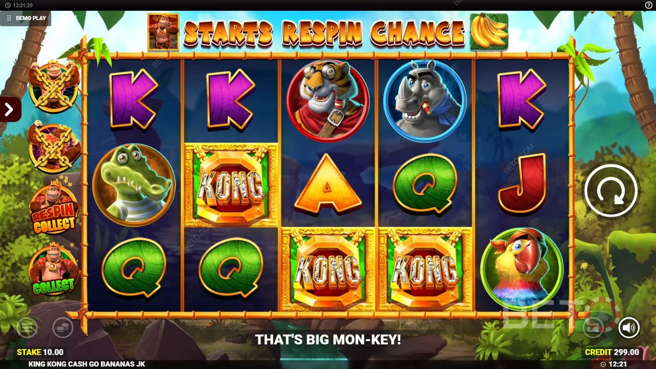 King Kong Cash Kiwi Craze Review by BETO Pokies