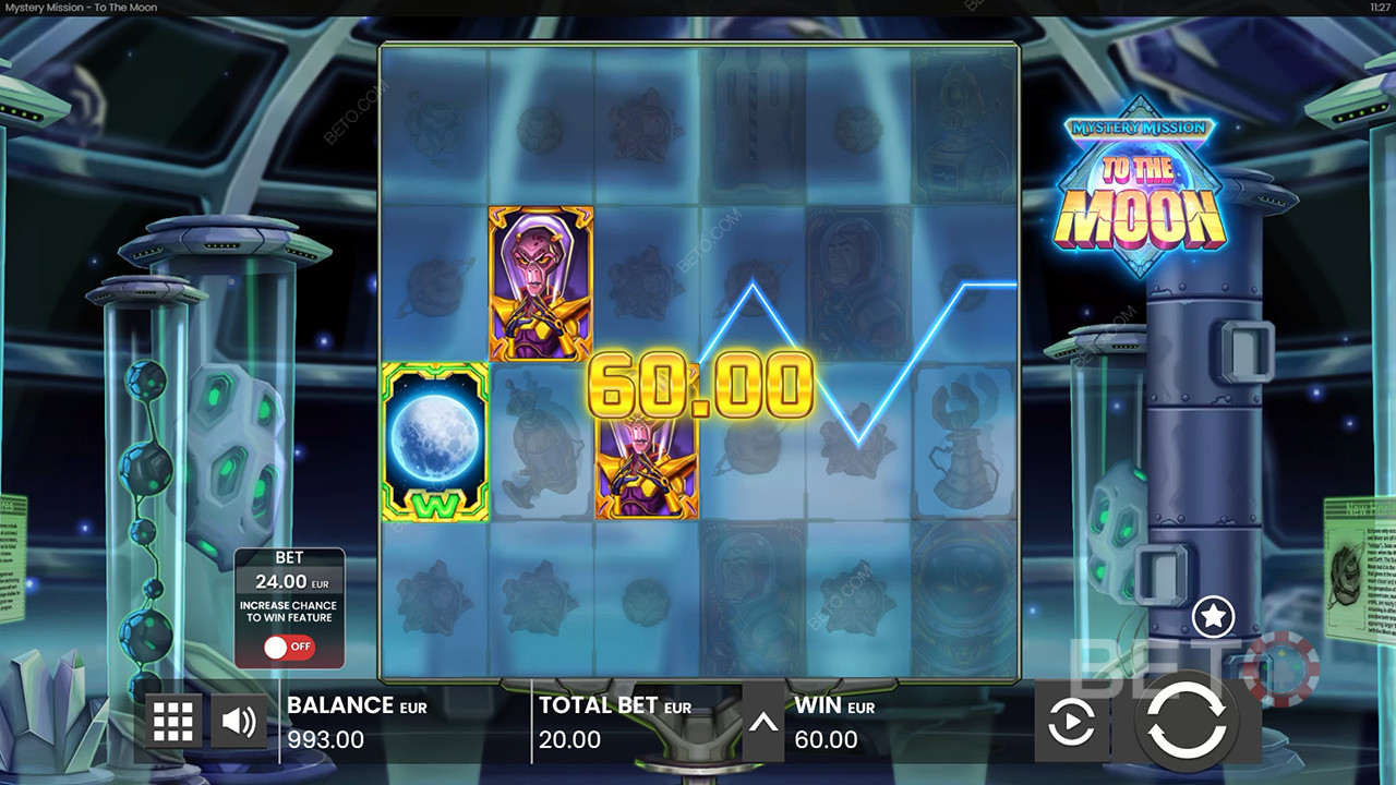 Score 10,000x Your Wager in Mystery Mission to the Moon Pokie!
