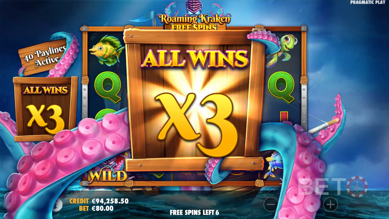 Chur! All wins get a boost with the Free Spins Multiplier