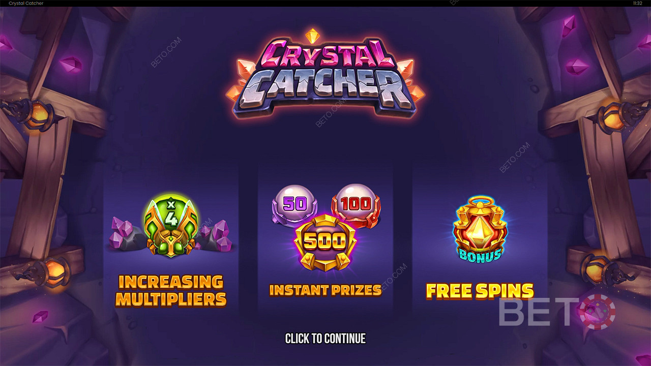 Bonus Features Breakdown: Crystal Catcher by Push Gaming