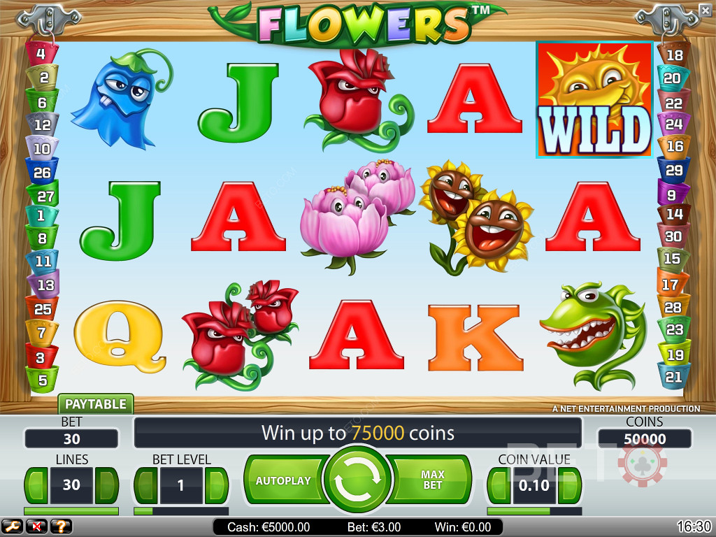Flowers Pokie Demo
