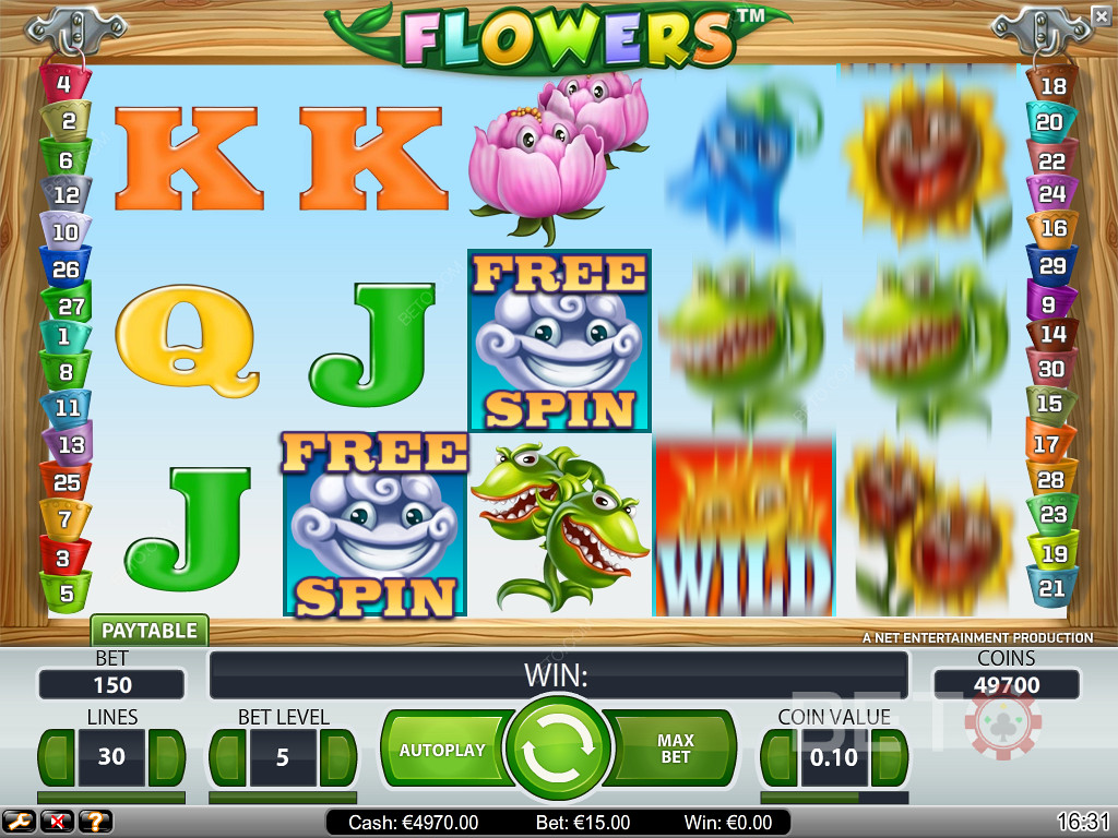 Keen for Extra Scatters to Spark Free Spins in Flowers