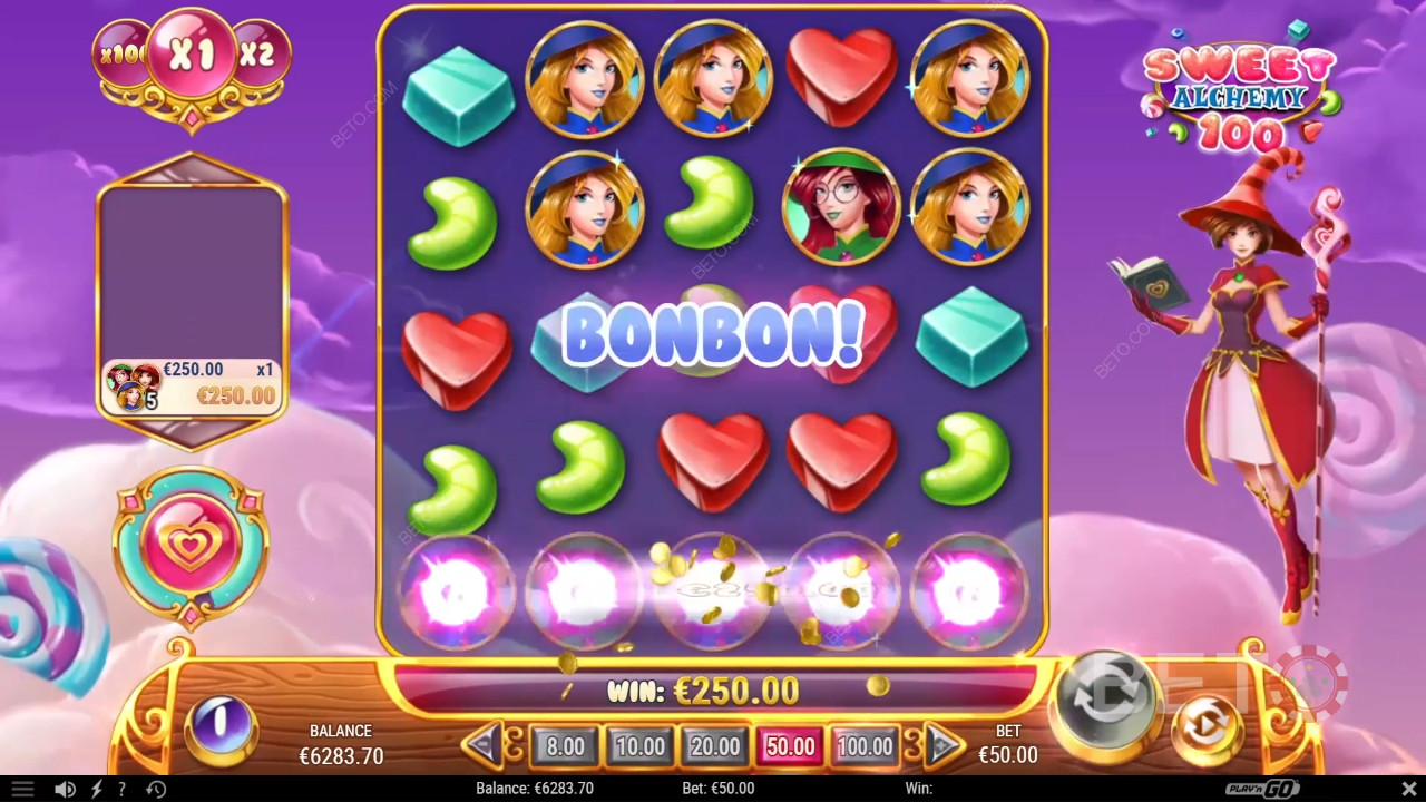 Sweet Alchemy 100 Review by BETO Pokies
