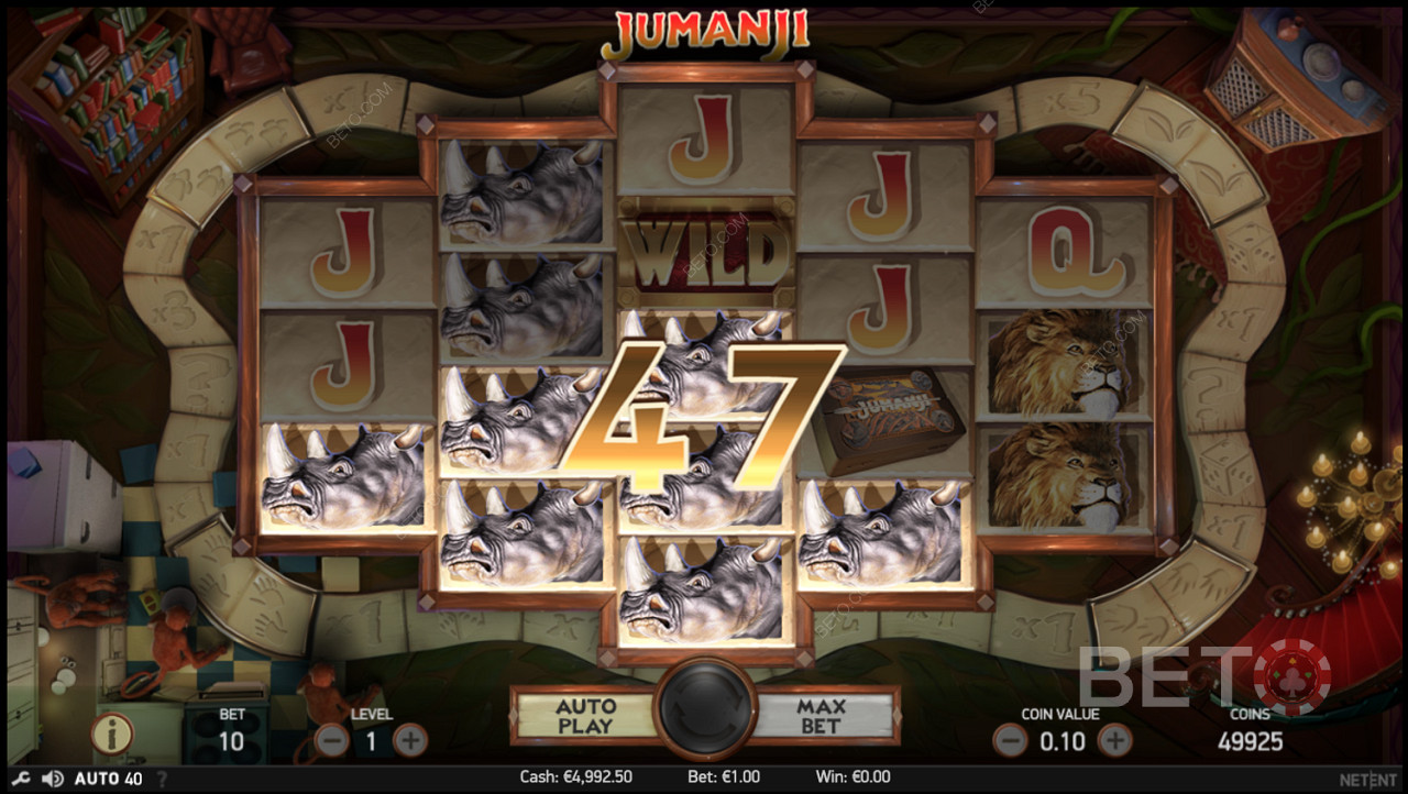 Scoring a massive win on Jumanji