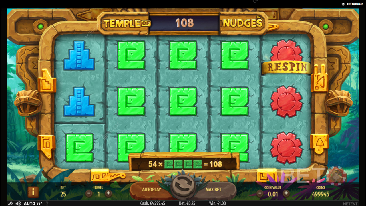 A Cracker of a Game in Temple of Nudges