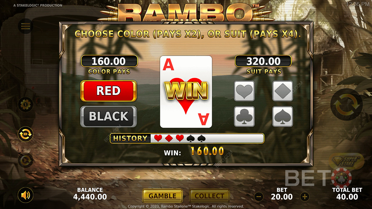 Boost your winnings with a cheeky gamble