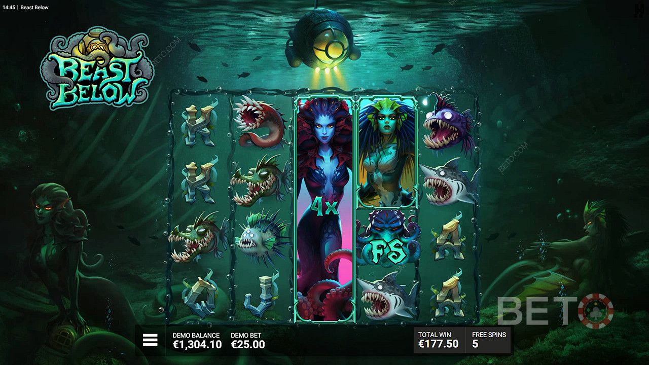 Beast Below Review by BETO Pokies