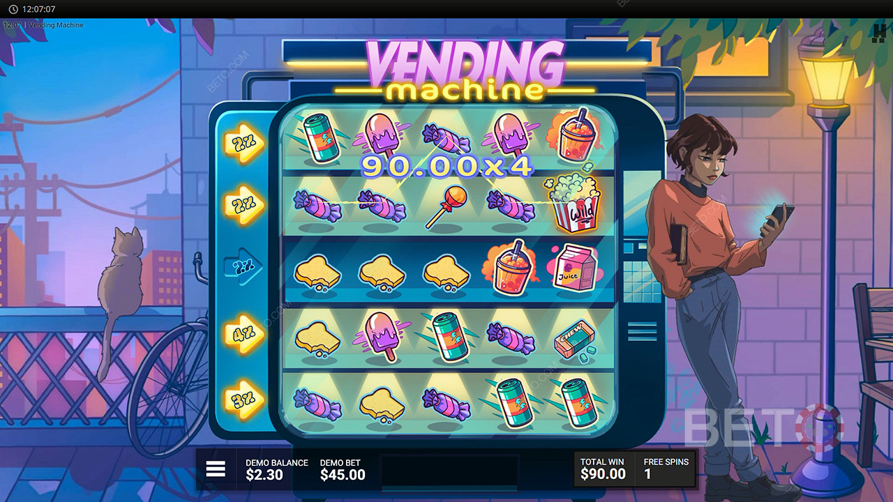 Vending Machine Review by BETO Pokies