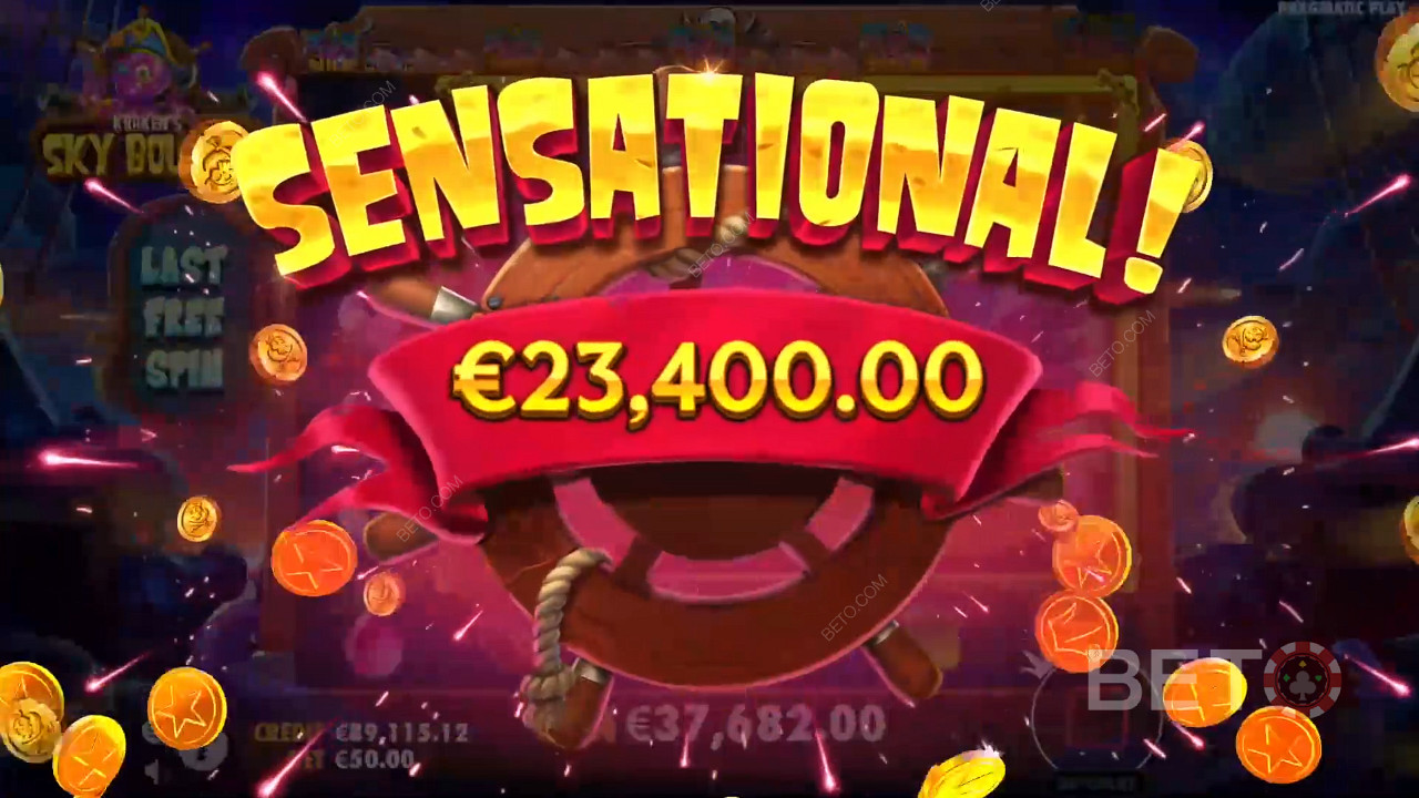 Score 5,000x Your Wager in Sky Bounty Pokie!
