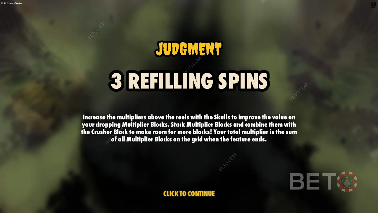 Spin 3 times with Multipliers & heaps of ways to boost 