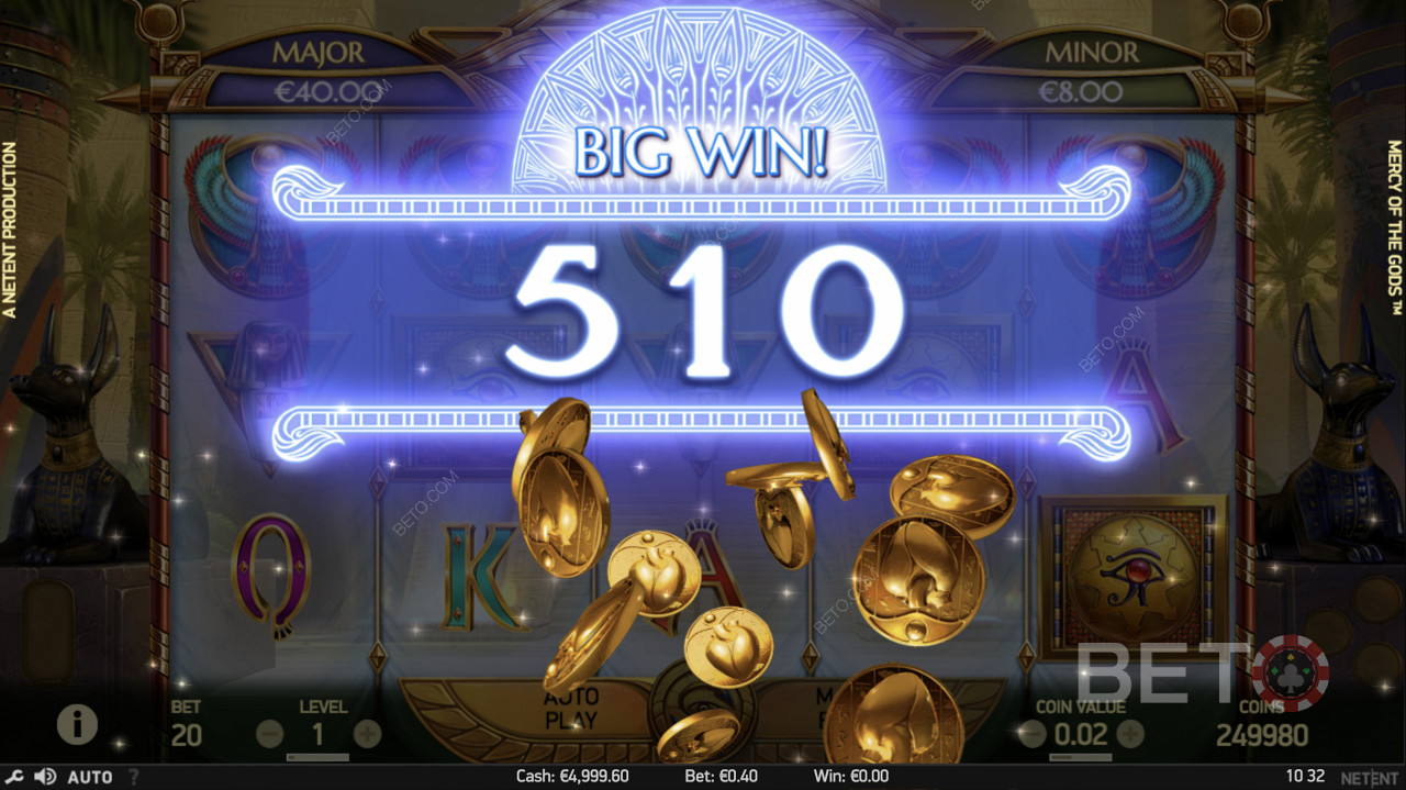 Scoring a massive win in Mercy of the Gods