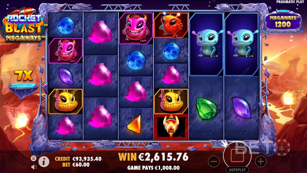 Rocket Blast Megaways: Bonus Features Breakdown by Pragmatic Play