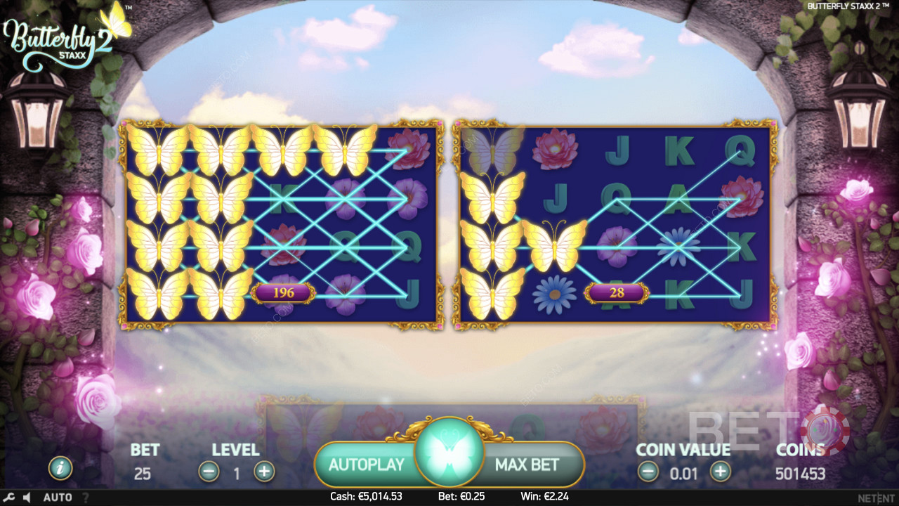 Score Big and Watch the Reel Fill with Butterflies