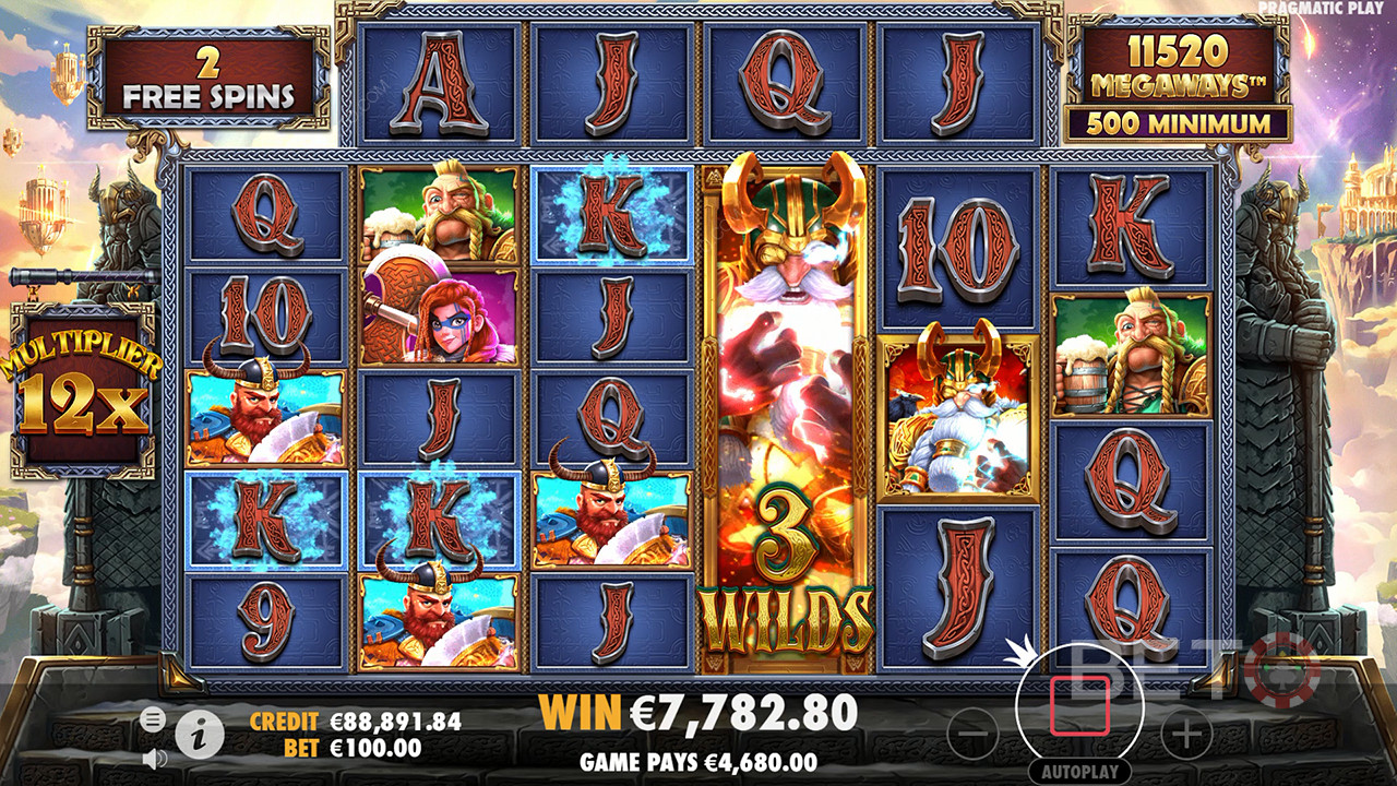 Score 15,000x Your Wager in Fury of Odin Megaways Online Pokie!
