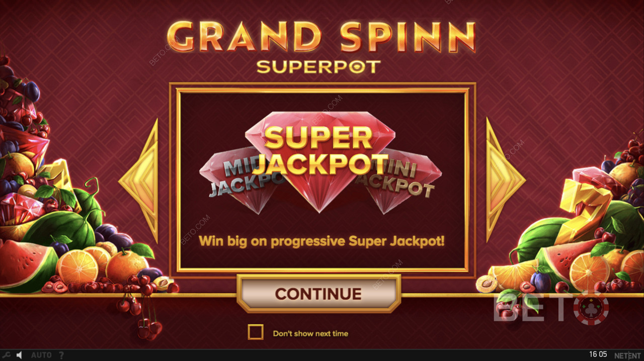 The Mega Progressive Jackpot Awaits in Grand Spinn Superpot
