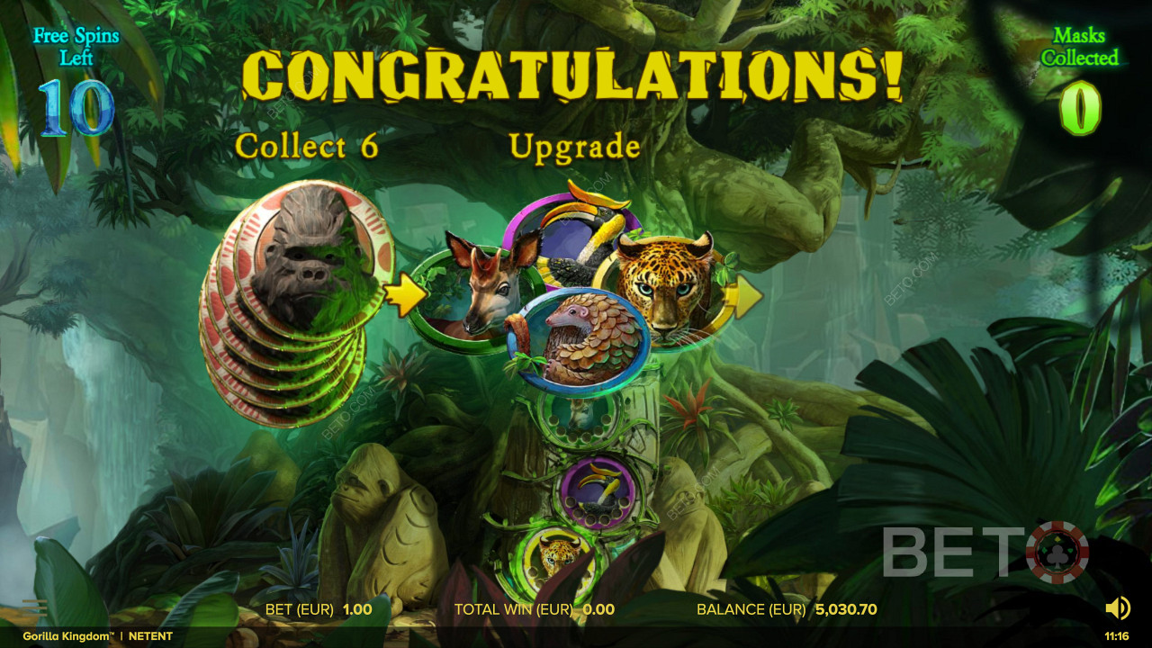 Thrilling Bonus Rounds in Gorilla Kingdom