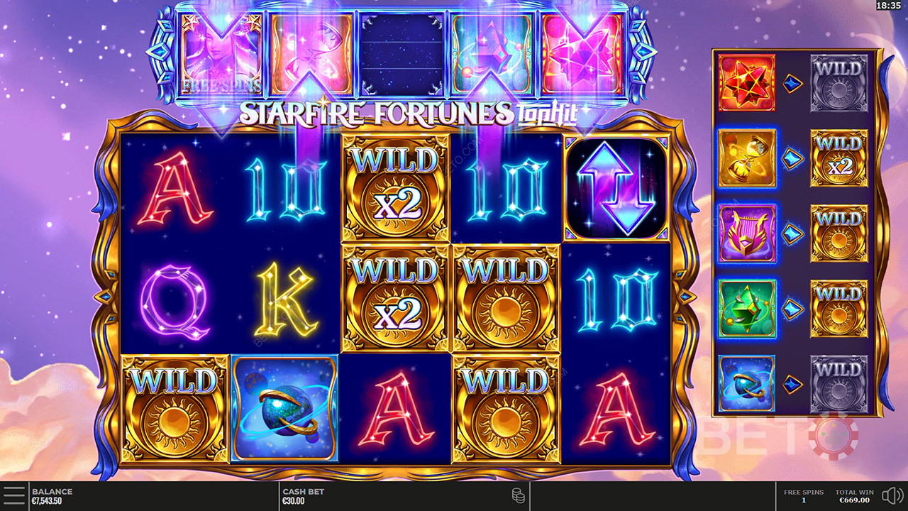Starfire Fortunes  Free Play