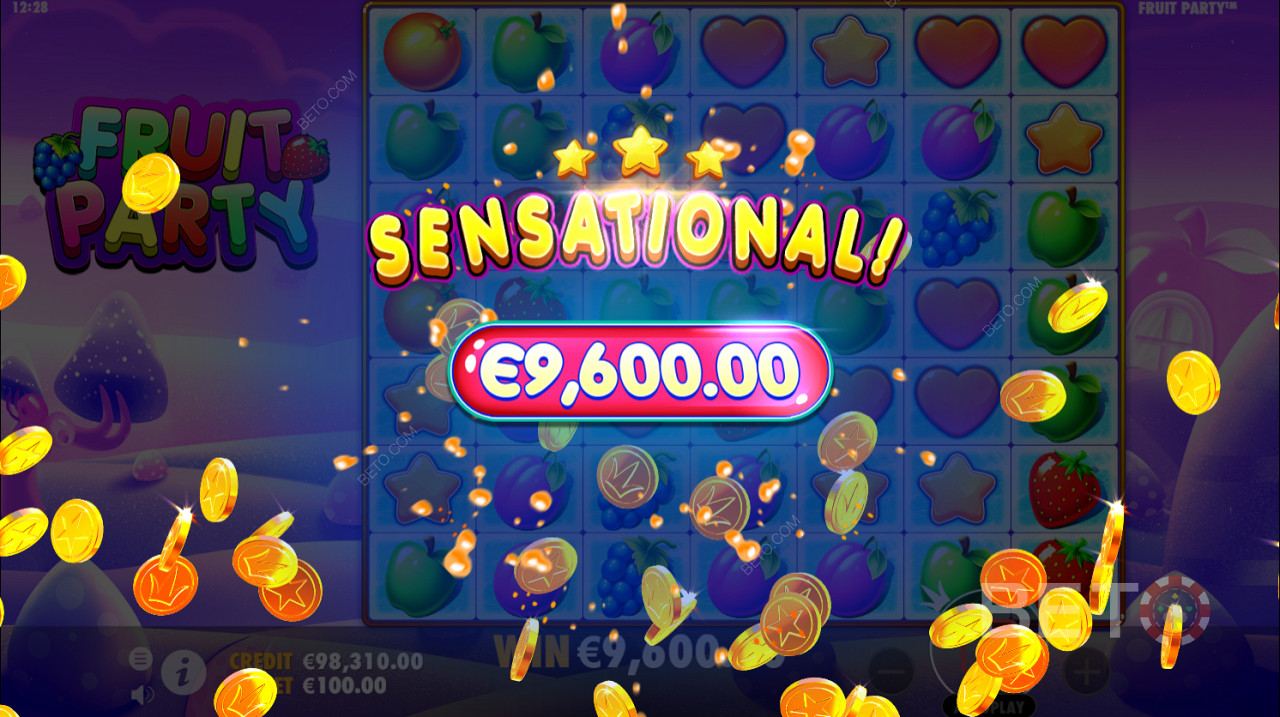Scoring a sweet jackpot in Fruit Party