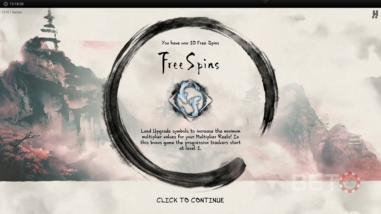 Bonus Features Unpacked in Densho by Hacksaw Gaming